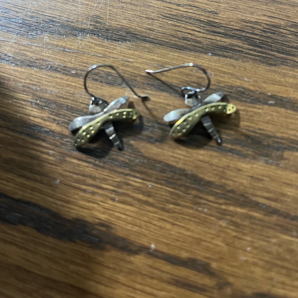 Dragonfly earrings